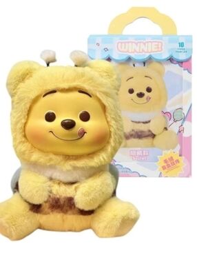 MINISO x Disney Winnie The Pooh Naughty Party Plush Vinyl Toy Blind Box